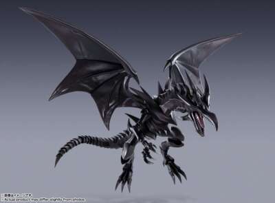 Yu-Gi-Oh! S.H. Monster Arts Action Figure Red Eyes Black Dragon Bandai-image