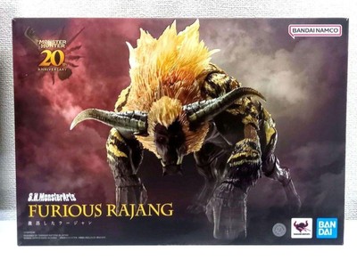 S.H. MonsterArts Monster Hunter 20th Anniversary Furious Rajang Figure Bandai-image