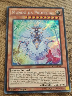 World of Prophecy●YUGIOH●MP14●2014●SECRET RARE●PORTUGUESE●1st ED●NM(-) #10252-image