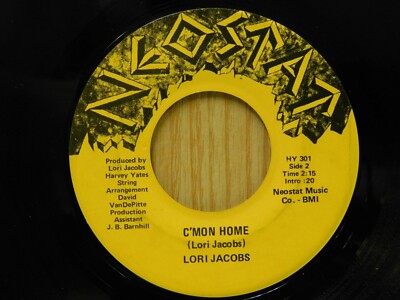 Lori Jacobs 45 Cmon Home bw Tugboat Annie on Neostat -image
