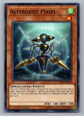 Altergeist Pixiel #MP19-EN010 2019 Gold Sarcophagus Tin Mega Pack G37-image