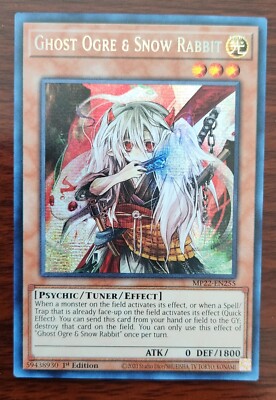 Yu-Gi-Oh! TCG Ghost Ogre & Snow Rabbit 2016 Mega-Tins CT13-EN012 Limited...-image
