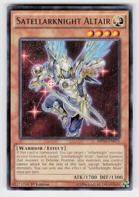 2015 Mega-Tins Mega Pack #MP15-EN075 Satellarknight Altair 1st Edition-image
