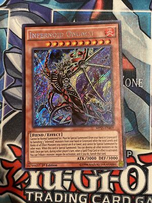 Yu-Gi-Oh! TCG Infernoid Onuncu 2018 Mega Tin Pack MP15-EN209 1st Edition Secret-image