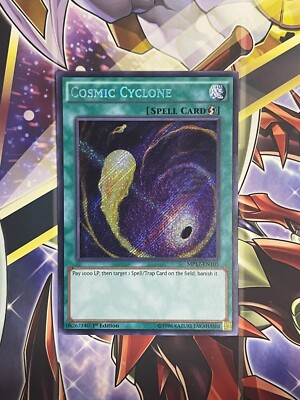 Cosmic Cyclone MP17-EN105 Secret Rare 1st Edition NM-image