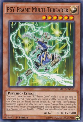 PSY-Frame Multi-Threader - MP17-EN143 - Common - 1st Edition - Lightly Played-image