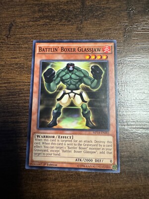 Battlin' Boxer Glassjaw MP14-EN003 2014 Mega-Tins Mega Pack 1st Edition-image