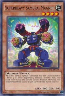 Yu-Gi-Oh! TCG Superheavy Samurai Magnet Mega Pack 2016 MP16-EN179 Unl Common NM-image