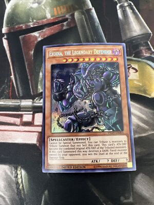 Yugioh Exodia, the Legendary Defender - TN19- Prismatic Secret Rare --image