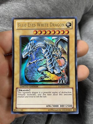 Blue-Eyes White Dragon LC01-EN004 Yu-Gi-Oh Legendary Collection 1 Limited...-image