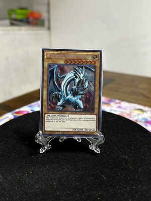 Yu-Gi-Oh! TCG Blue-Eyes White Dragon 2017 Mega-Tins Promos CT14-EN002 Limited...-image