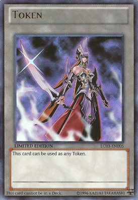 Near Mint x 1 Emissary of Darkness Token - LC03-EN005 - Ultra Rare - Limited Edi-image