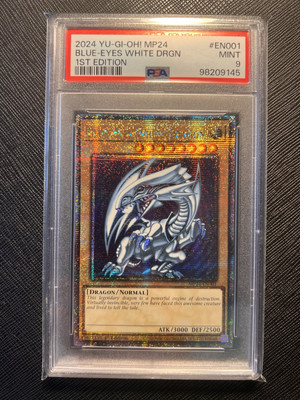 PSA 9 - BLUE-EYES WHITE DRAGON - MP24-EN001 - 25TH ANNIVERARY - 1ST ED - 2024-image