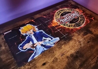Yu-Gi-Oh! Legendary Collection 4 Joey's World Game Board Hard Playmat Konami HTF-image