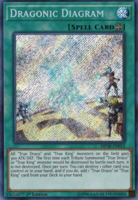 Yu-Gi-Oh! Dragonic Diagram 1st Ed. MP18-EN015 Secret Rare NM/LP x1-image