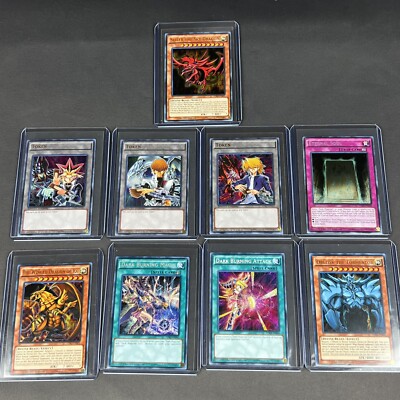 Yugioh 8 Limited Edition Legendary Decks 2 TCG Card Bundle Lot  Holo Foil-image