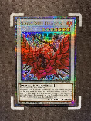 Black Rose Dragon - TN23-EN014 - Quarter Century Secret Rare - Yugioh-image