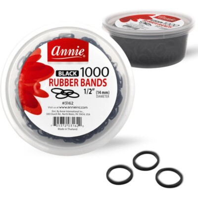 ANNIE 1000 RUBBER BANDS 1/2