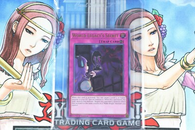 Yugioh Trap Card World Legacy's Secret MP18-EN218 1st Ed Ultra Rare -image