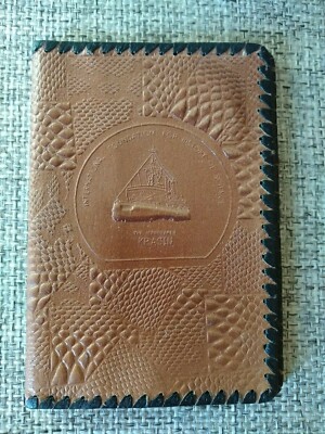Vintage Handmade Leather Book/Notebook/ Passport Cover-image