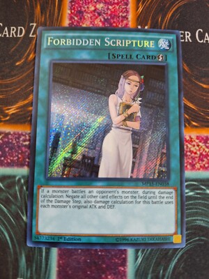 Yu-Gi-Oh! Forbidden Scripture MP15-EN038 Secret Rare 1st Edition Near Mint-image