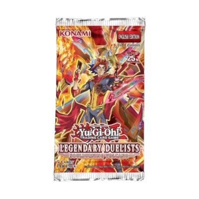 ㊙️ Yu Gi Oh - Legendary Duelists Soulburning Volcano - Sealed Booster Pack LD10-image