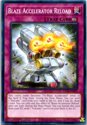 Blaze Accelerator Reload #LD10-EN031 Yugioh Lightly played 1st Edition-image