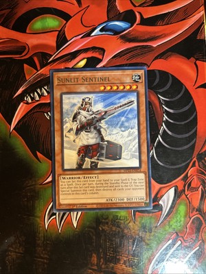 Yugioh Sunlit Sentinel MP23-EN074 1st Edition Rare Near Mint Mega Pack-image