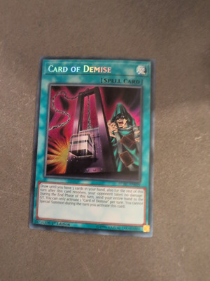 Card of Demise Legendary Collection Kaiba LCKC-EN029 1st Edition-image
