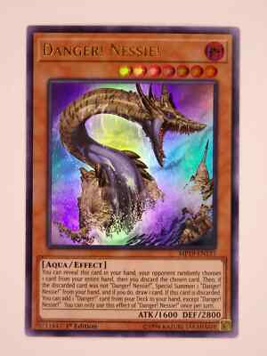 ( DANGER! NESSIE! ) - Ultra Rare - MP19-EN137 - 1st NM - Yu-Gi-Oh 2019 Mega Tin-image