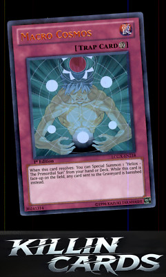 1st Edition Macro Cosmos LCGX-EN218 Ultra Rare Legendary Collection 2 YuGiOh Car-image