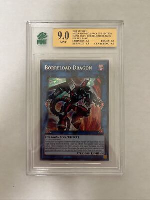 Yugioh! Borreload Dragon - MP18-EN131 - Secret Rare - 1st Edition Graded 9-image