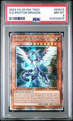 Galaxy-Eyes Photon Dragon PSA 8 TN23-EN012 Quarter Century Secret Rare Yugioh-image