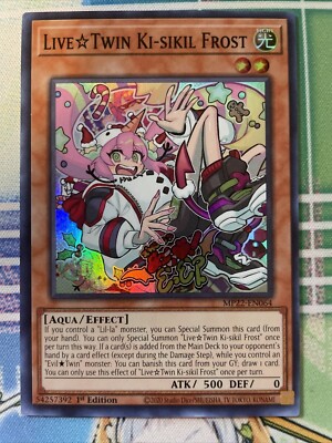 ( LIVE TWIN KI-SIKIL FROST ) Super - MP22-EN064 1st (NM-) Yu-Gi-Oh 2022 Mega Tin-image