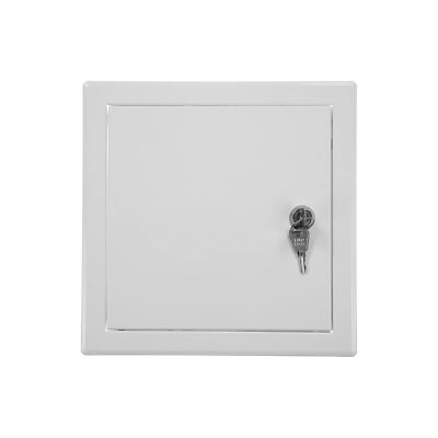 Lockable Steel Access Panel Door w/Key Set - 8