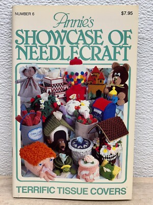 1983 Annie's Showcase Of Needlecraft Quick Crochet Projects Book With Pattern #6-image