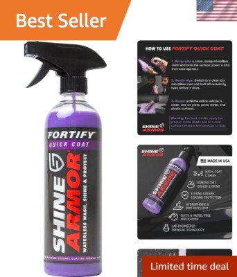 Hydrophobic Car Wax & Polymer Paint Sealant - Superior Shine & Protection-image