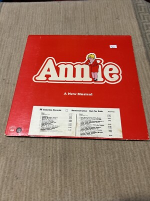 Annie: A New Musical / Columbia... PS 34712 / used vinyl LP-image