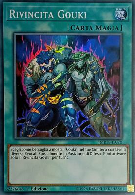 Gouki Revenge - Super Rare - 2018 Mega-Tin Mega-Pack - MP18-IT070 - ITA New-image