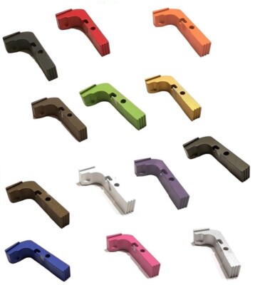 Polymer Extended Magazine Catch Release For GLOCK 17 19 26 Gen 1 2 3 Cerakote-image
