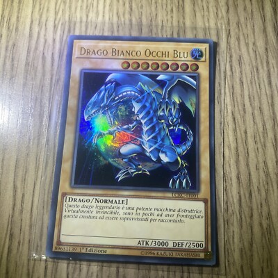 YU-GI-OH! NEW Dragon White Blue Eyes LCKC First Edition-image