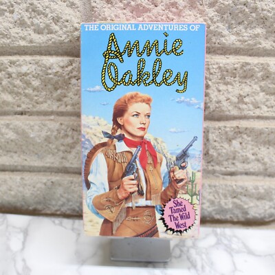 The Original Adventures of Annie Oakley VHS She Tamed The Wild West-image
