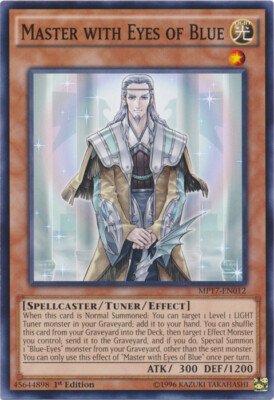 Master with Eyes of Blue - MP17-EN012 - Common - 1st Edition x3 - Near Mint-image