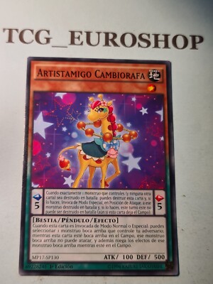 Performapal Changeraffe▪︎YUGIOH▪︎MP17▪︎2017▪︎SPANISH▪︎COMMON▪︎1st ED▪︎NM #2936-image