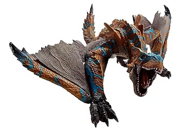 S.H.Monster Arts MH Rise Tigrex Figure, PVC&ABS, Movable, JP NEW F/S-image