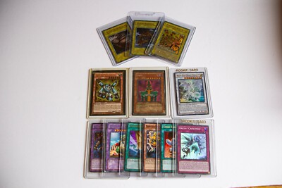 Yu-Gi-Oh trading card lot!!! INCLUDES LEGENDARY Jinzo!!1 + Holos(read disc)-image