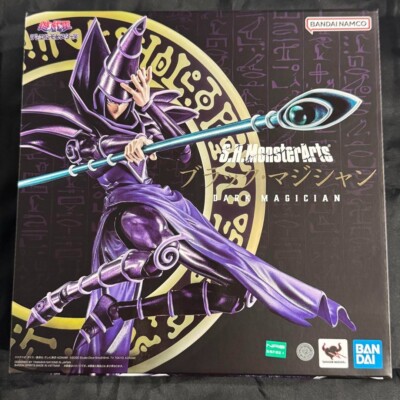 S.H.MonsterArts Yu-Gi-Oh! Duel Monsters DARK MAGICIAN Action Figure-image