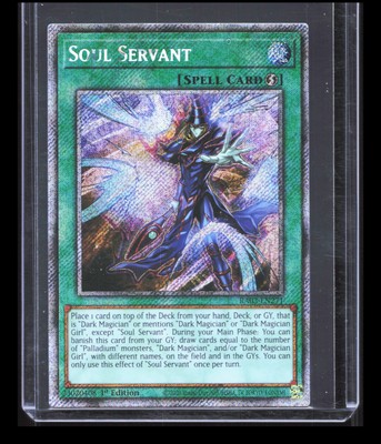 Yugioh Soul Servant RA03-EN271 1st Platinum Secret Rare-image
