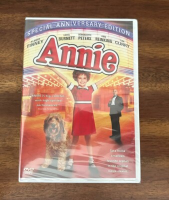 Annie (DVD, 2004, Special Anniversary Edition)  BRAND NEW - FREE SHIPPING-image