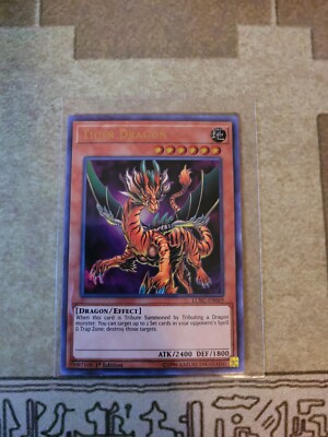 YUGIOH TCG TIGER DRAGON LCKC-EN069 ULTRA 1ST EDITION -image